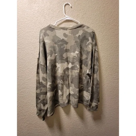 NWT Olive + Oak Olive Camo Long Sleeve Size Large - Picture 5 of 5